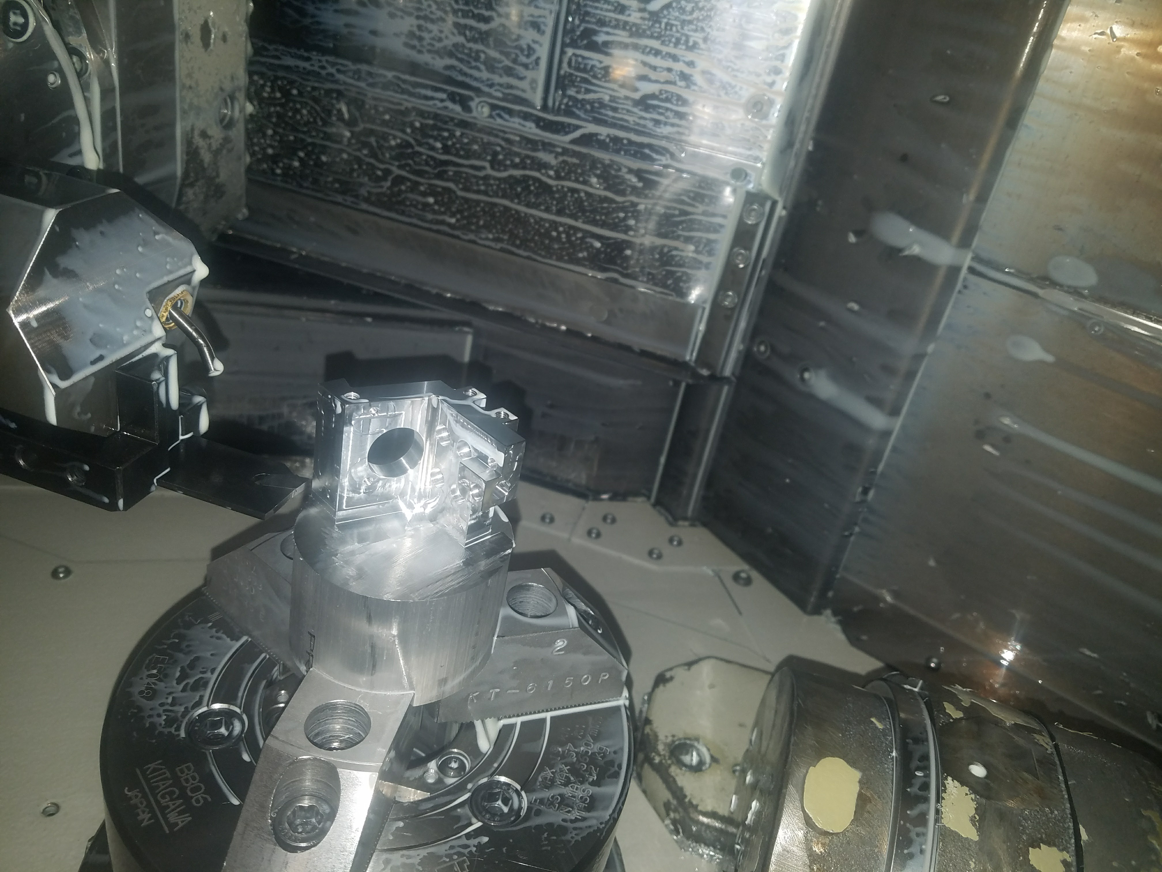 Actual A&T machined component