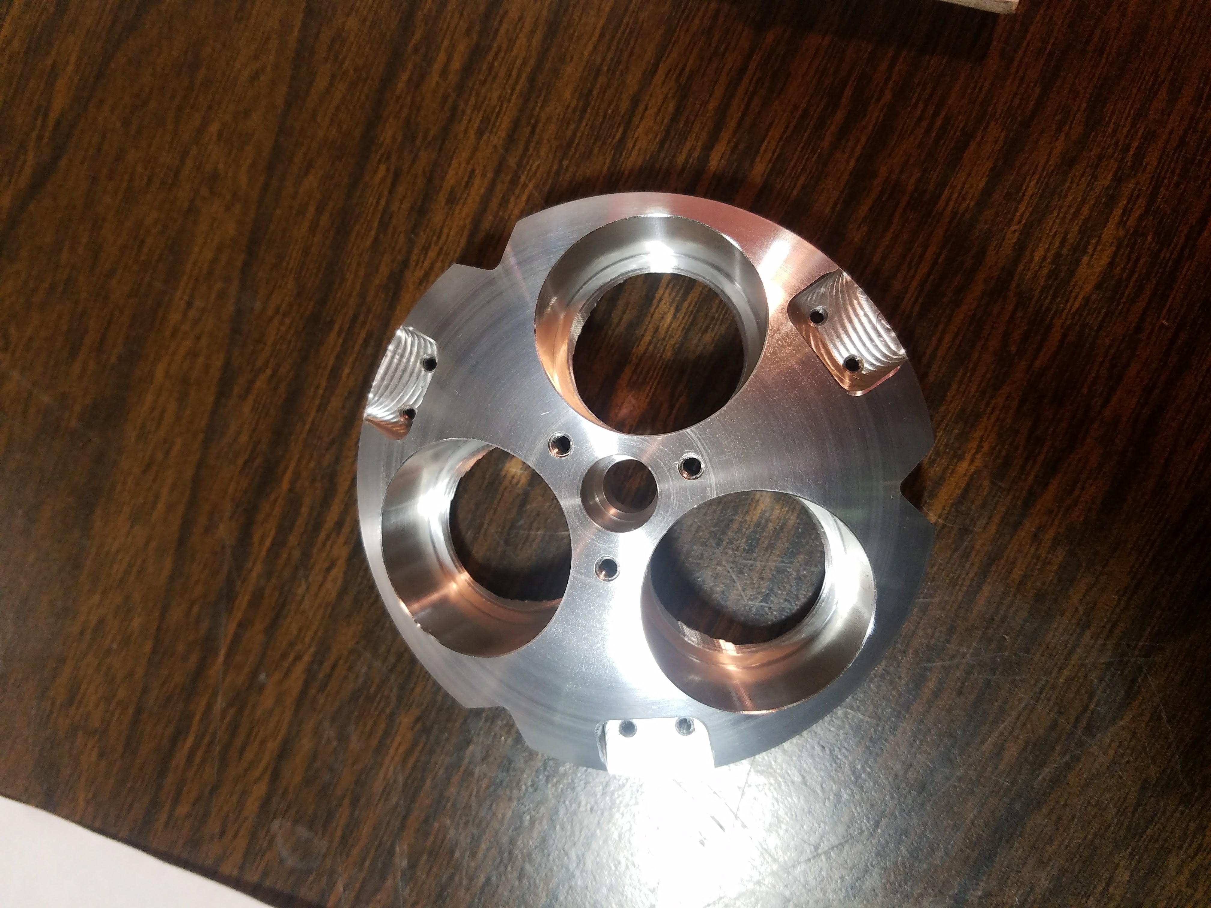 Actual A&T machined component