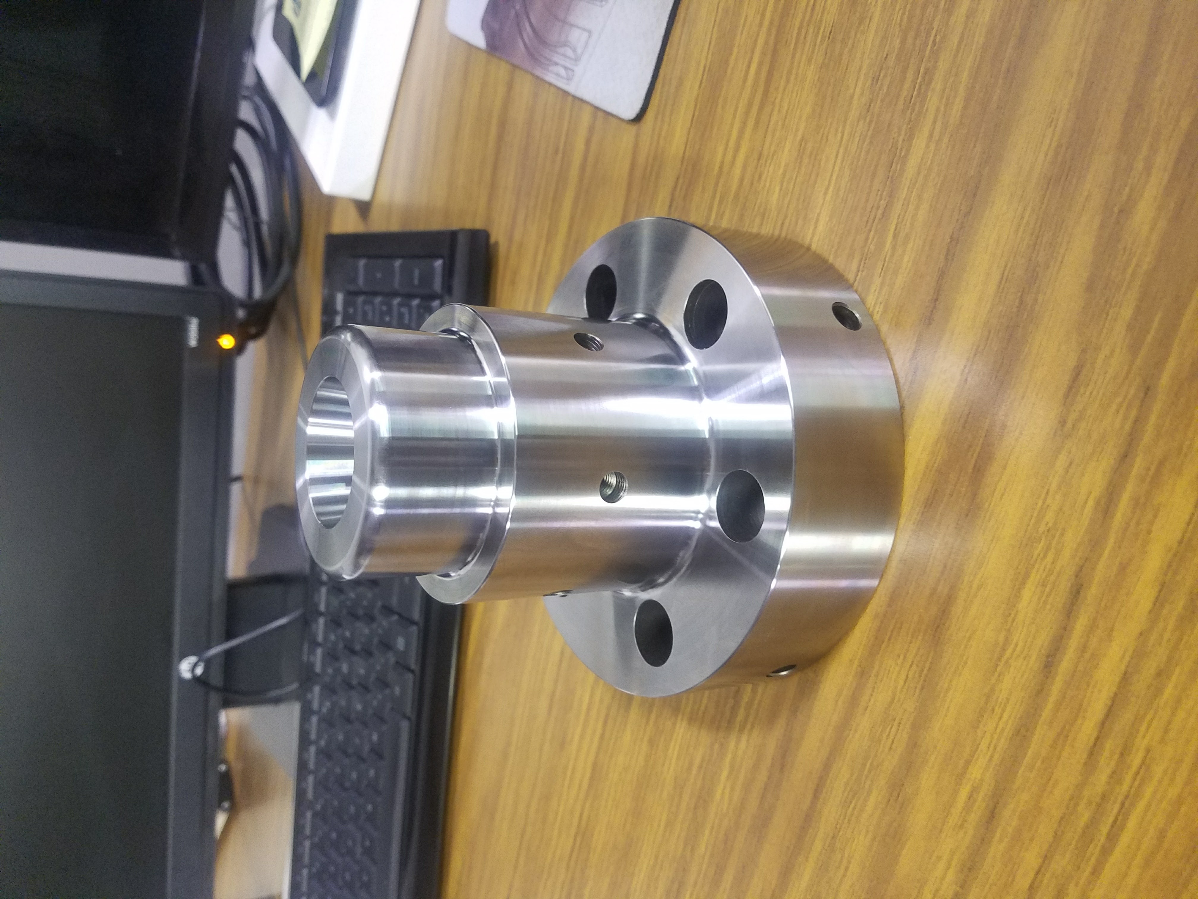 Actual A&T machined component