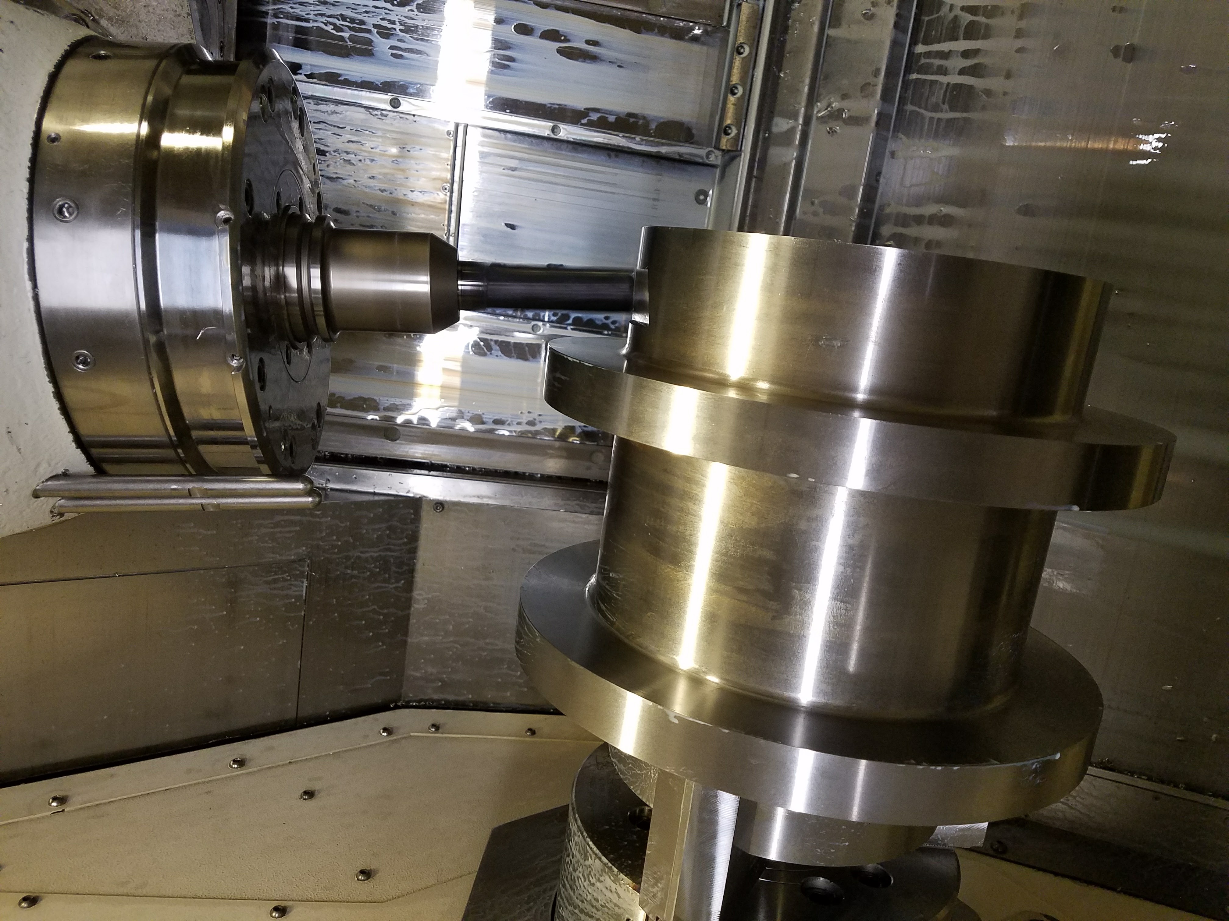 Actual A&T machined component