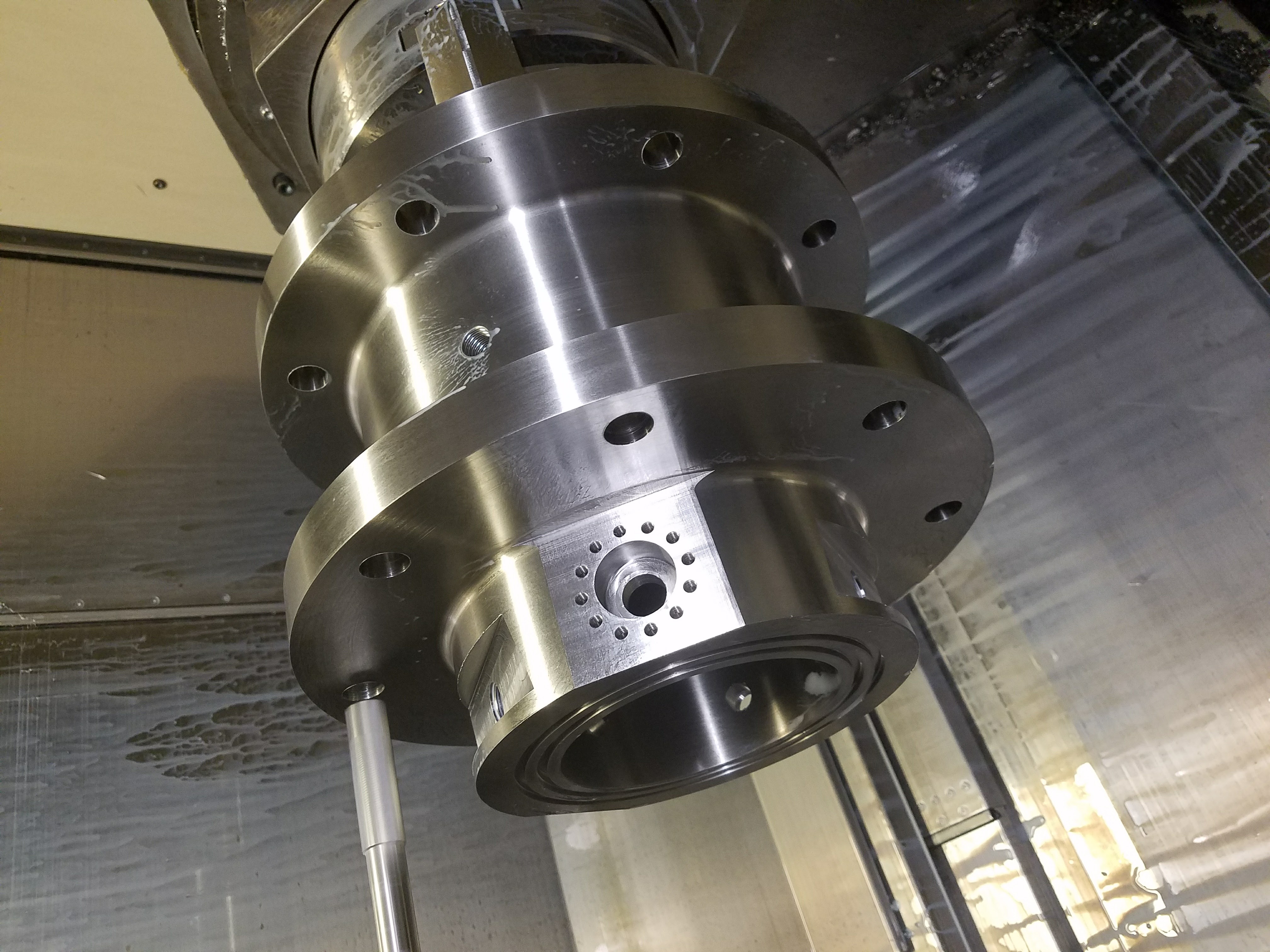 Actual A&T machined component